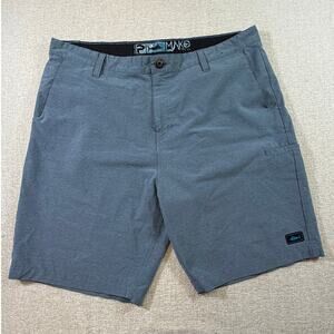 Pelagic Men 38 Blue Mako Hybrid Shorts Stretch Performance Fishing Boat Wear